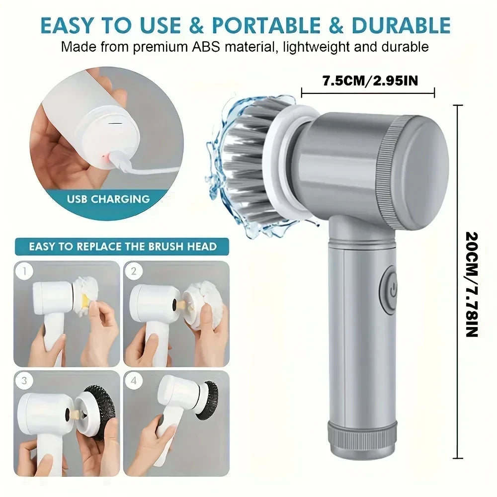 Cordless Electric Scrubber