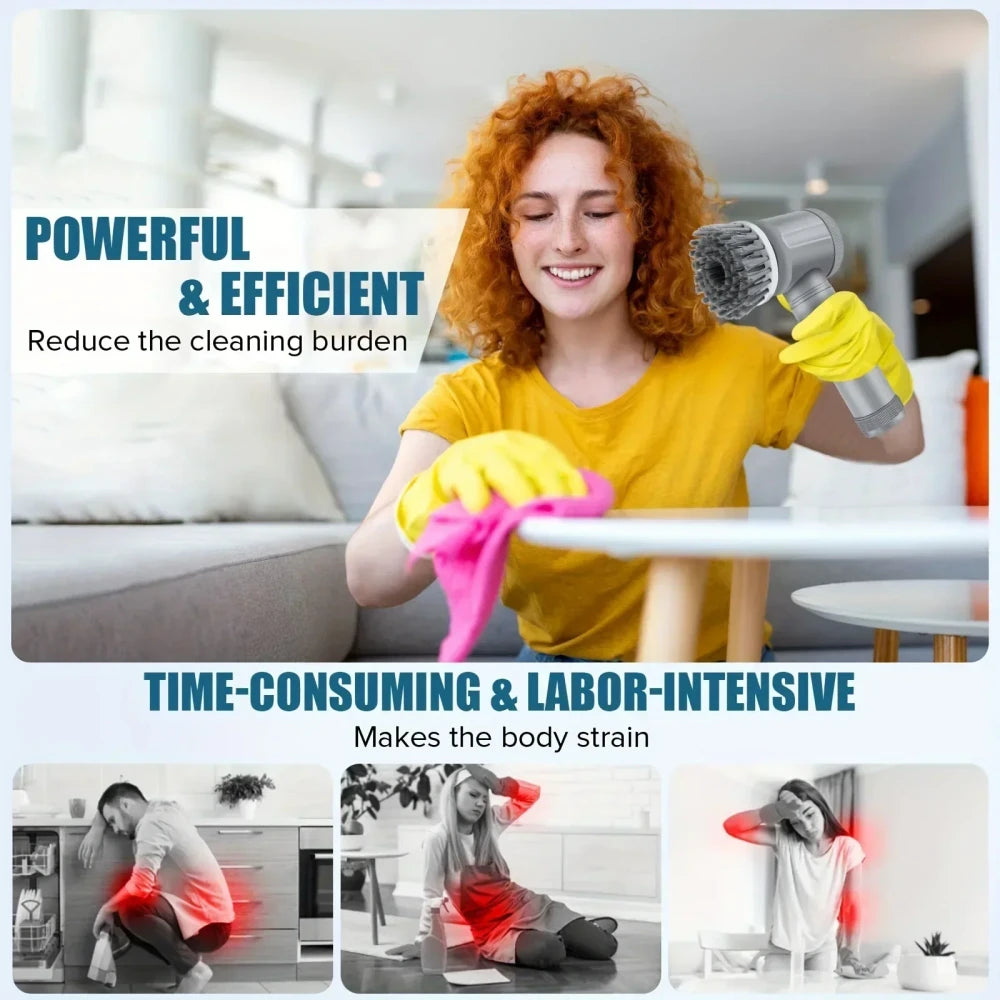 Cordless Electric Scrubber
