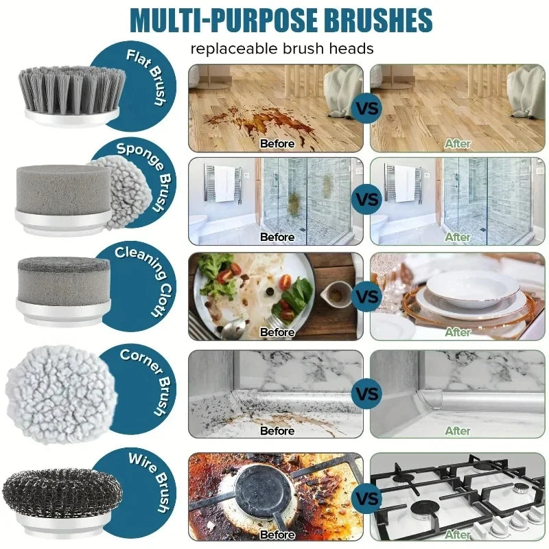 Cordless Electric Scrubber