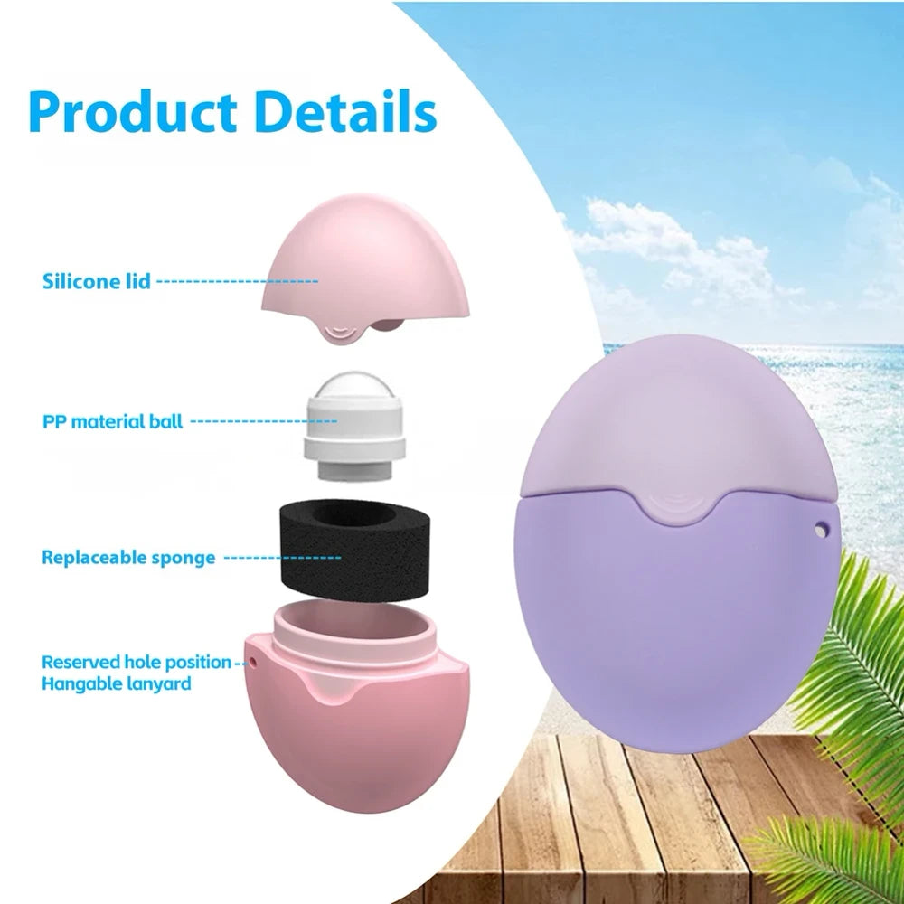 Silicone Sunscreen Roller Applicator